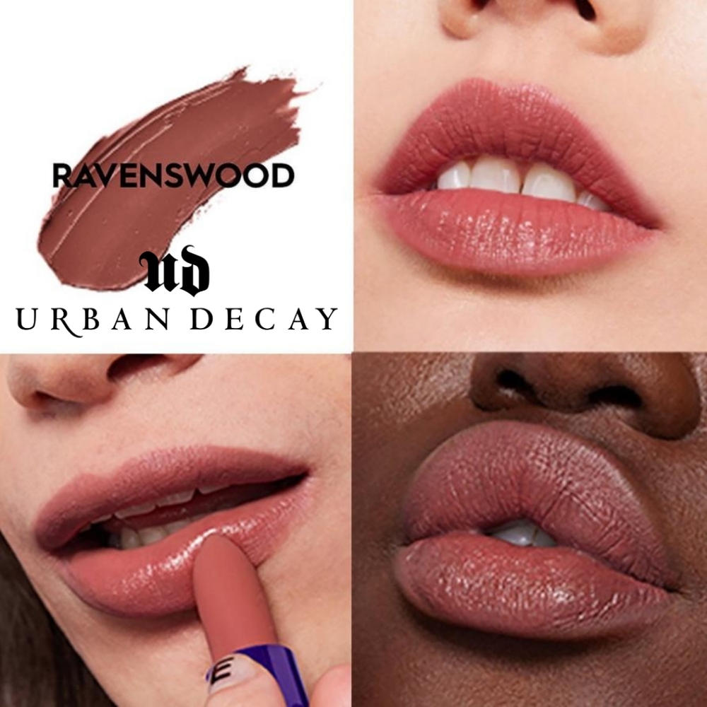 NEW. Urban Decay- Vice Hydrating Lipstick - Ravenswoodmedium dusty rose, satin - Picture 2 of 2